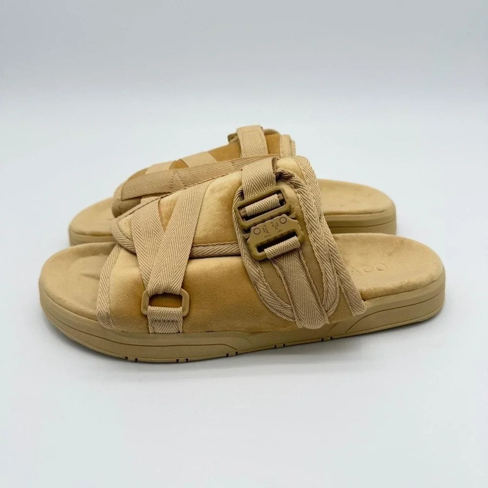 DRACO Slides Mens New Size9-10 fits 8.5 thru 10 Sandstorm Beige Lounge Slide